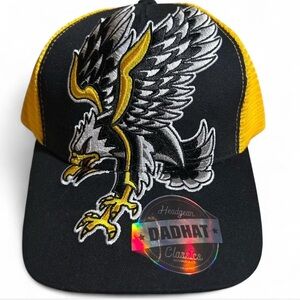 embroidered Japanese eagle hat